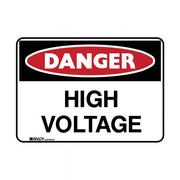 Brady Glo Danger Sign High Voltage Luminous - AIMS Industrial Supplies