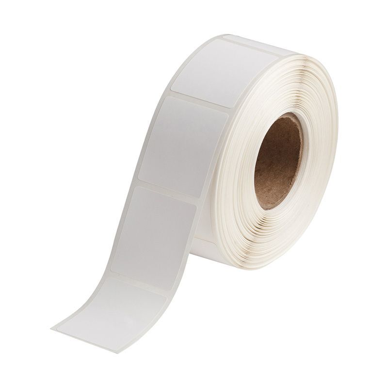 Brady J20-258-7425J Laboratory Pre-Cut Polypropylene Label 44.45 x 38.1mm White