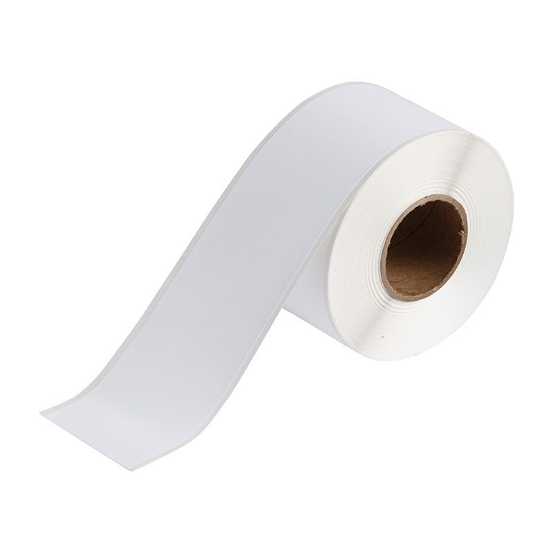 Brady Jet J2000 Continuous Polyester Tape White - AIMS Industrial Supplies