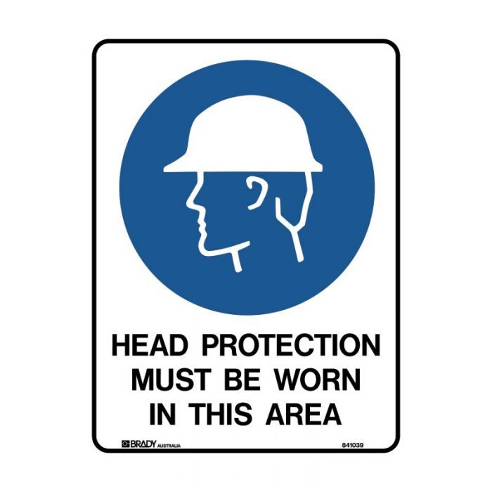 Brady Mandatory Sign - Metal - AIMS Industrial Supplies