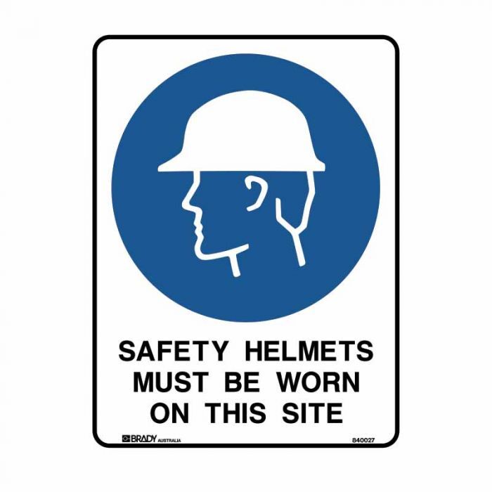 Brady Mandatory Sign - Metal - AIMS Industrial Supplies