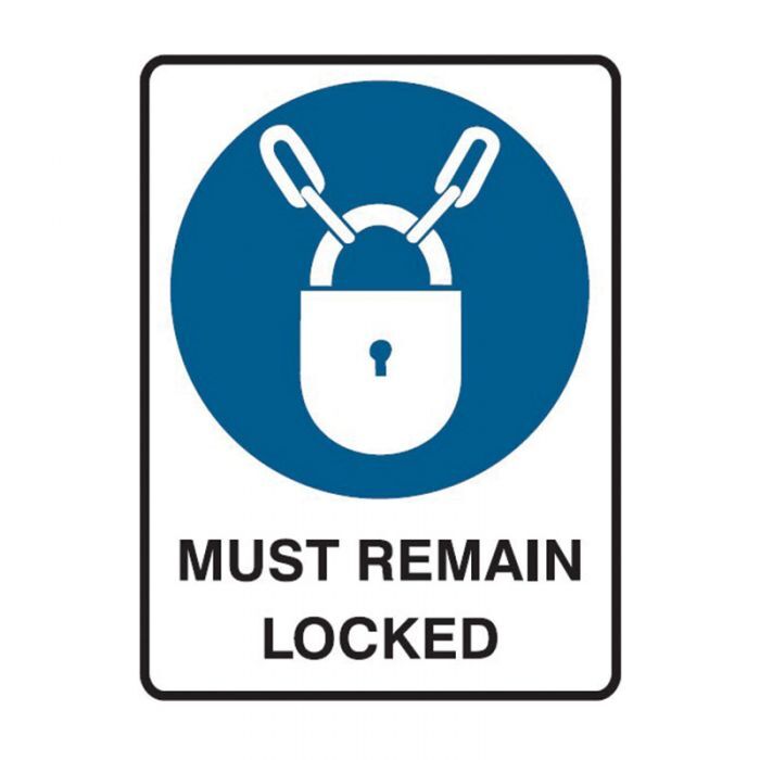 Brady Mandatory Sign - Metal - AIMS Industrial Supplies