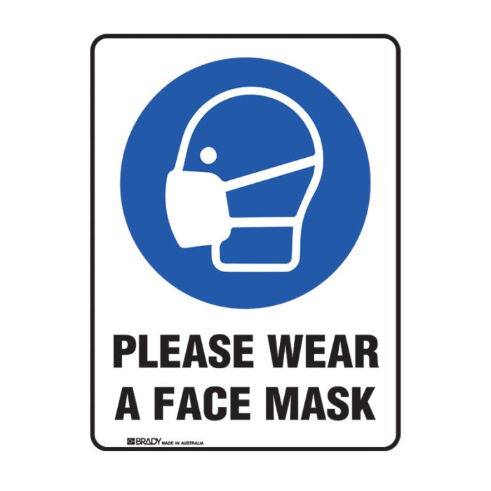 Brady Mandatory Signs – Polypropylene - AIMS Industrial Supplies