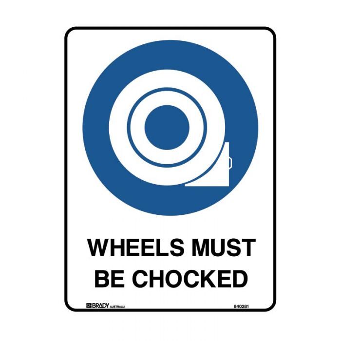 Brady Mandatory Signs – Self - Adhesive Vinyl - AIMS Industrial Supplies