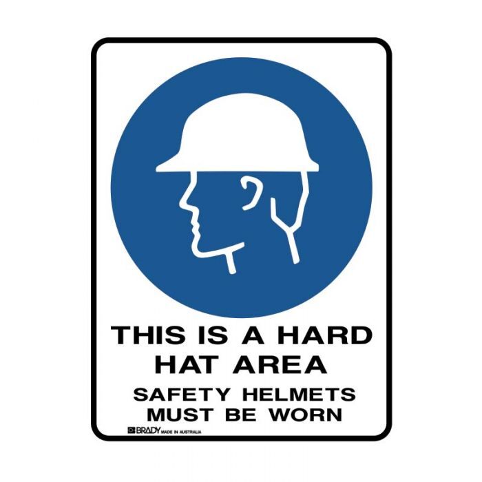 Brady Mandatory Signs – Self - Adhesive Vinyl - AIMS Industrial Supplies