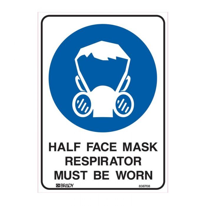 Brady Mandatory Signs – Self - Adhesive Vinyl - AIMS Industrial Supplies