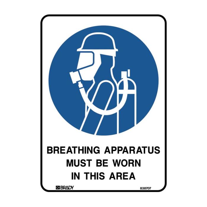 Brady Mandatory Signs – Self - Adhesive Vinyl - AIMS Industrial Supplies
