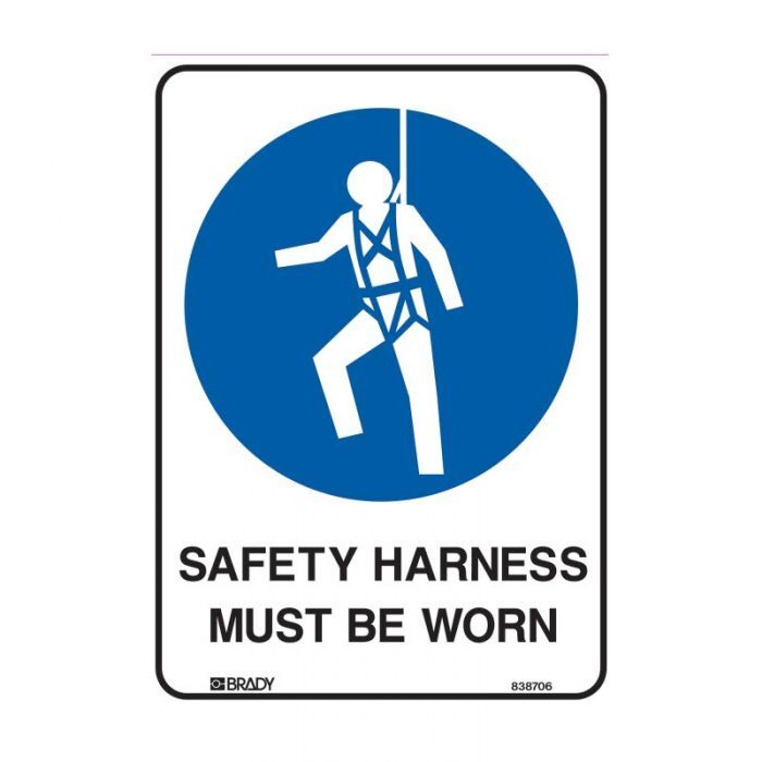Brady Mandatory Signs – Self - Adhesive Vinyl - AIMS Industrial Supplies