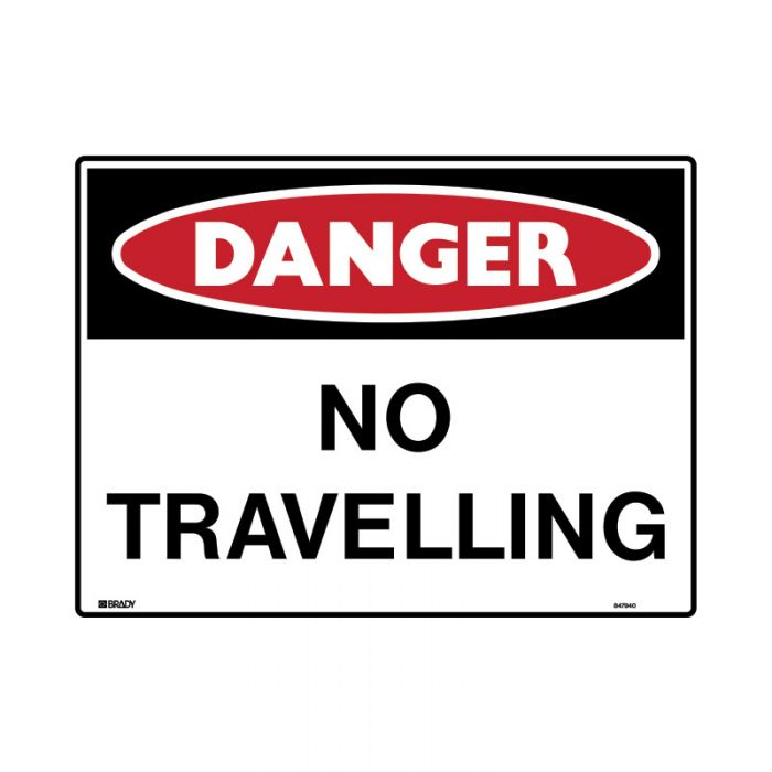 Brady Mining Site Sign Danger - Reflective Metal - AIMS Industrial Supplies