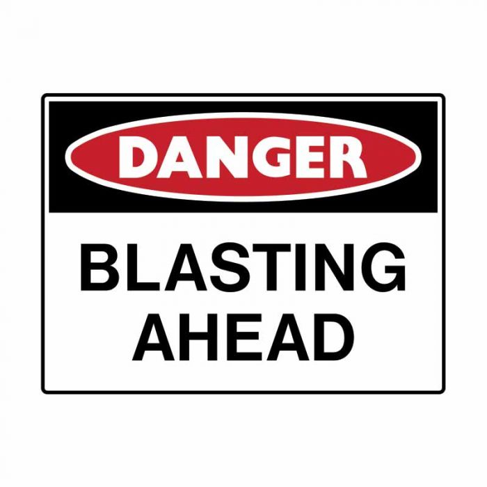 Brady Mining Site Sign Danger - Reflective Metal - AIMS Industrial Supplies