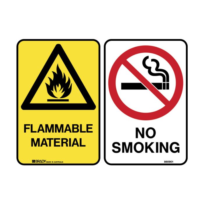 Brady Multiple Message Sign - AIMS Industrial Supplies