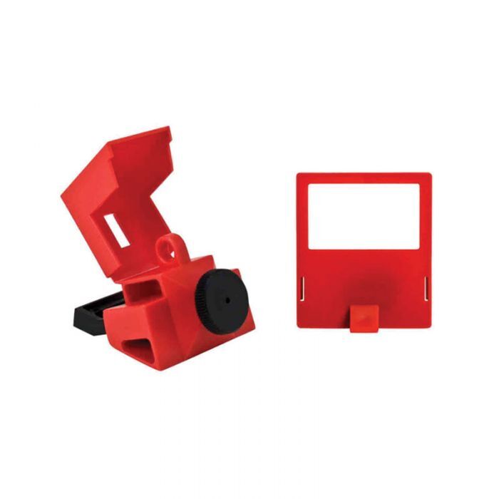 Brady No Hole Single Pole Circuit Breaker Lockout Large