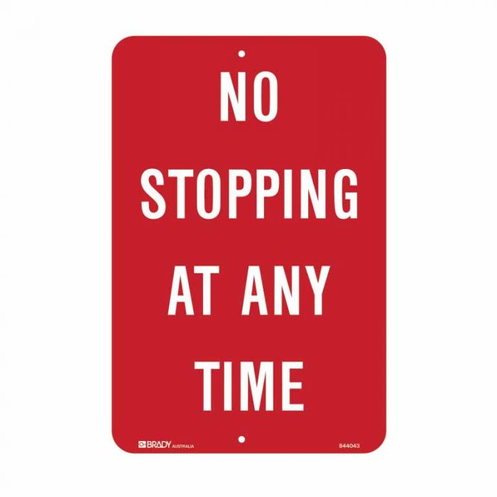 Brady No Standing Sign - AIMS Industrial Supplies