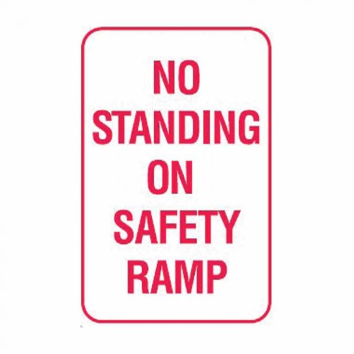 Brady No Standing Sign - AIMS Industrial Supplies