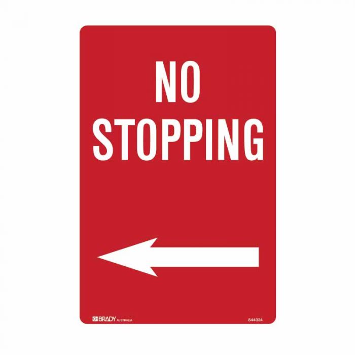 Brady No Standing Sign - AIMS Industrial Supplies