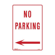 Brady Parking Sign - No Parking Arrow Left1