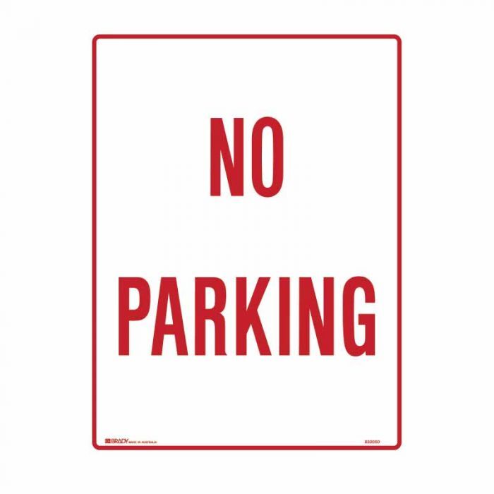 Brady Parking Sign - No Parking1
