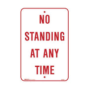Brady Parking Sign - No Standing At Any Time1