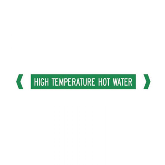Brady Pipe Marker Water (White On Jade Green) - AIMS Industrial Supplies