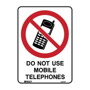 Brady Prohibition Sign - Do Not Use Mobile Telephones1