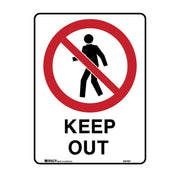 Brady Prohibition Sign - Keep Out1