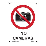 Brady Prohibition Sign - No Cameras1