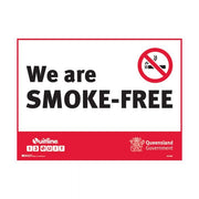 Brady QLD State Sign - We are Smoke-Free1