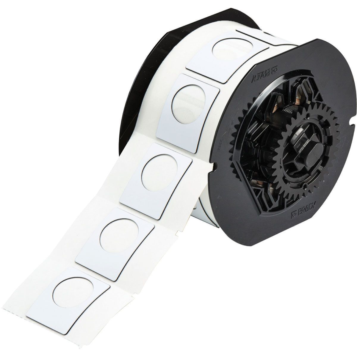 Brady Raised Profile Push Button Label With Hole1