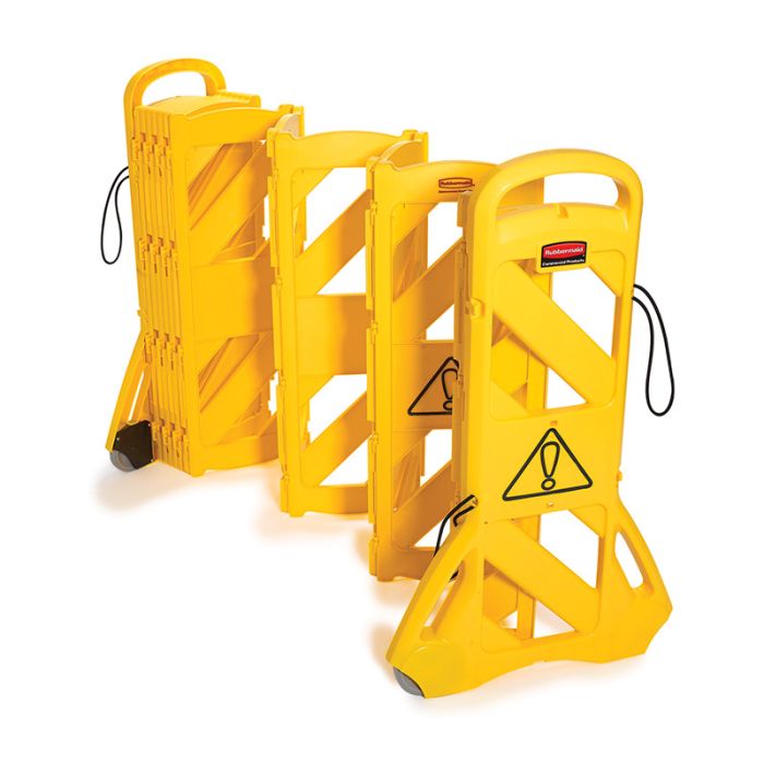 Brady Rubbermaid Mobile Safety Barrier 3.9m - AIMS Industrial Supplies