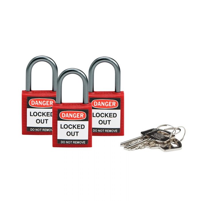 Brady Safety Plus Keyed Alike Padlock - AIMS Industrial Supplies