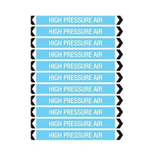 Brady Self - Adhesive Polypropylene Roll Form Pipe Marker - AIMS Industrial Supplies
