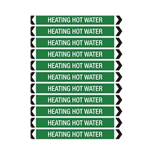 Brady Self - Adhesive Polypropylene Roll Form Pipe Marker - AIMS Industrial Supplies