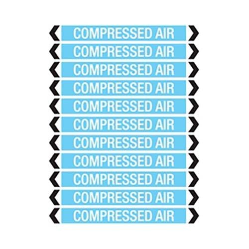 Brady Self - Adhesive Polypropylene Roll Form Pipe Marker - AIMS Industrial Supplies