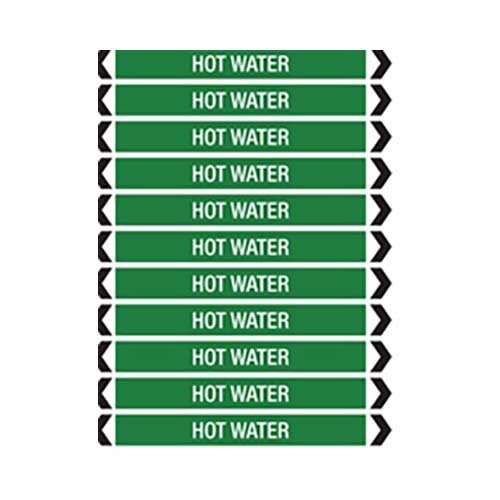 Brady Self - Adhesive Polypropylene Roll Form Pipe Marker - AIMS Industrial Supplies