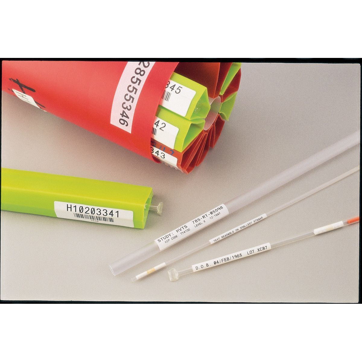 Brady Self - Laminating Vinyl Wrap Around Label - AIMS Industrial Supplies