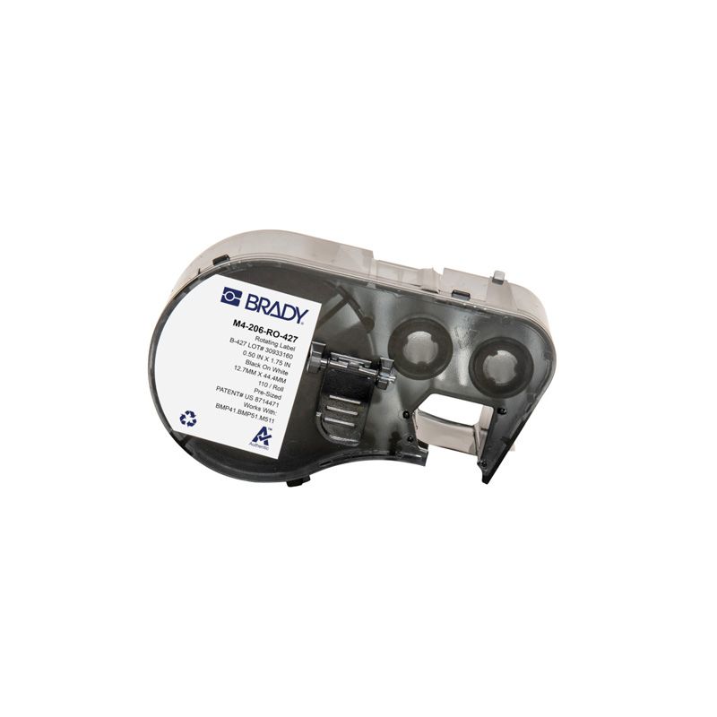 Brady Self - Laminating Vinyl Wrap Around Label - AIMS Industrial Supplies