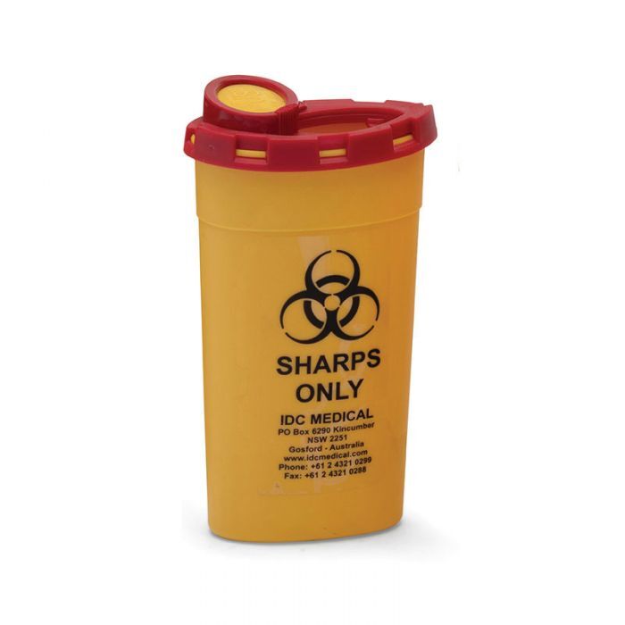 Brady Sharp Container 200ml Plastic - AIMS Industrial Supplies