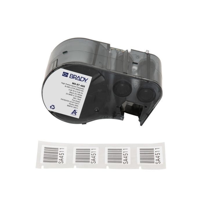 Brady Solvent Resistant Polyester Label - AIMS Industrial Supplies