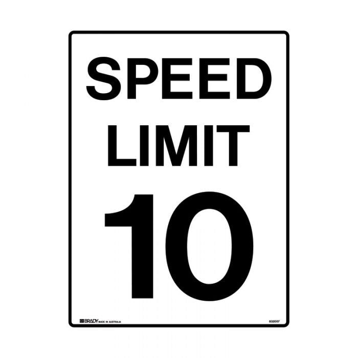 Brady Speed Limit Sign - "Speed Limit" - AIMS Industrial Supplies