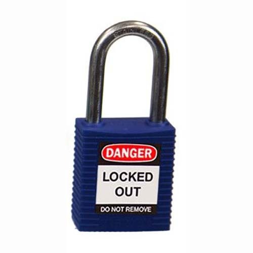 Brady Stainless Steel Safety Padlock Yellow