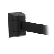 Brady Tensabarrier Wall Mount Barrier Black W/ Webbing - AIMS Industrial Supplies