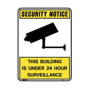 Brady This Building Is Under 24 Hour Surveillance - AIMS Industrial Supplies