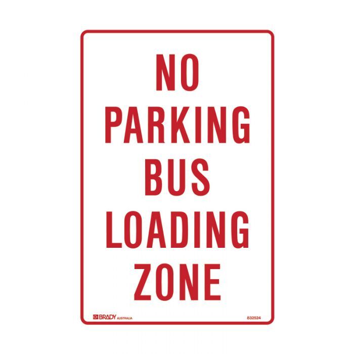 Brady Traffic and Parking Sign - AIMS Industrial Supplies