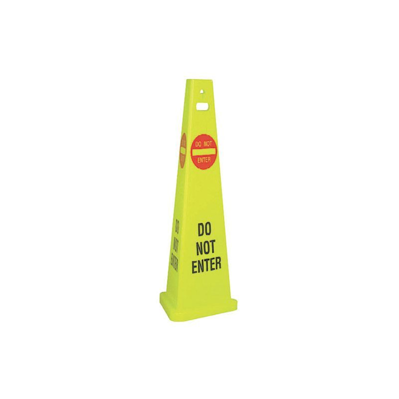 Brady Trivu 3-Sided Safety Cone 1000 x 330mm - Do Not Enter
