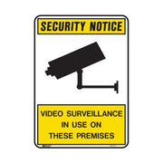 Brady Video Surveillance In Use On These Premises - AIMS Industrial Supplies