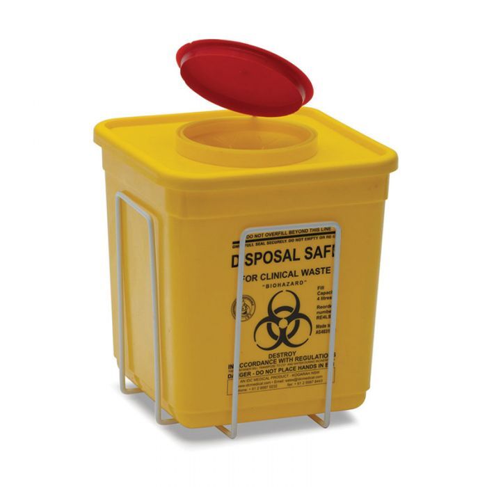 Brady Wall Bracket Suits 4.75L Sharps Container - AIMS Industrial Supplies