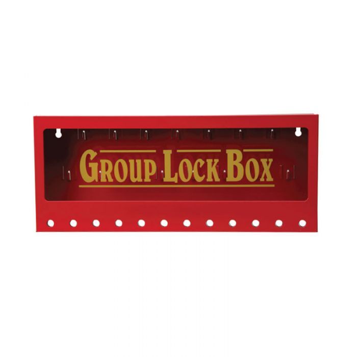 Brady Wallmount Group Lock Box 12 Hole 426 x 178 x 57mm