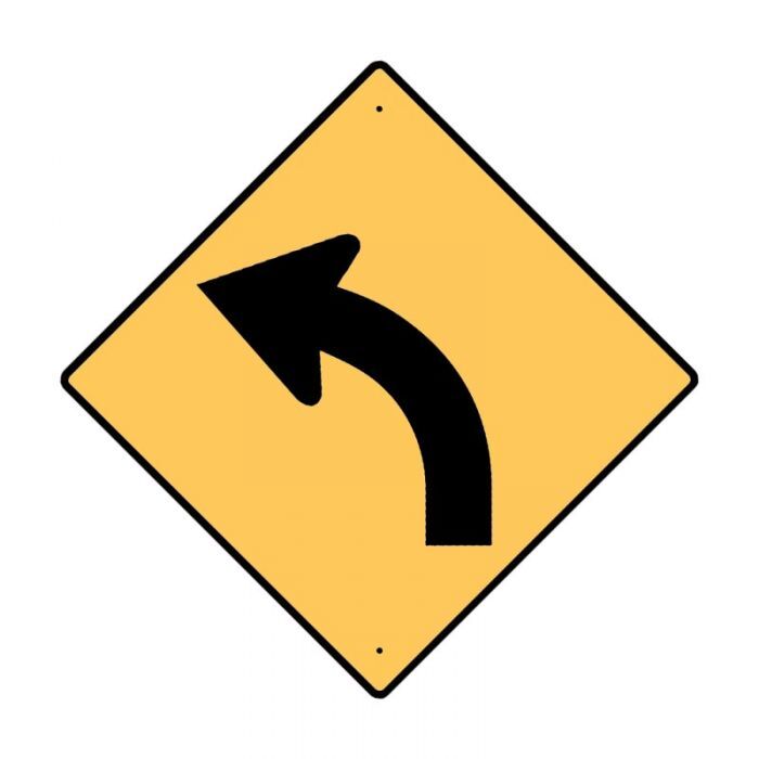 Brady Warning Road Sign - AIMS Industrial Supplies