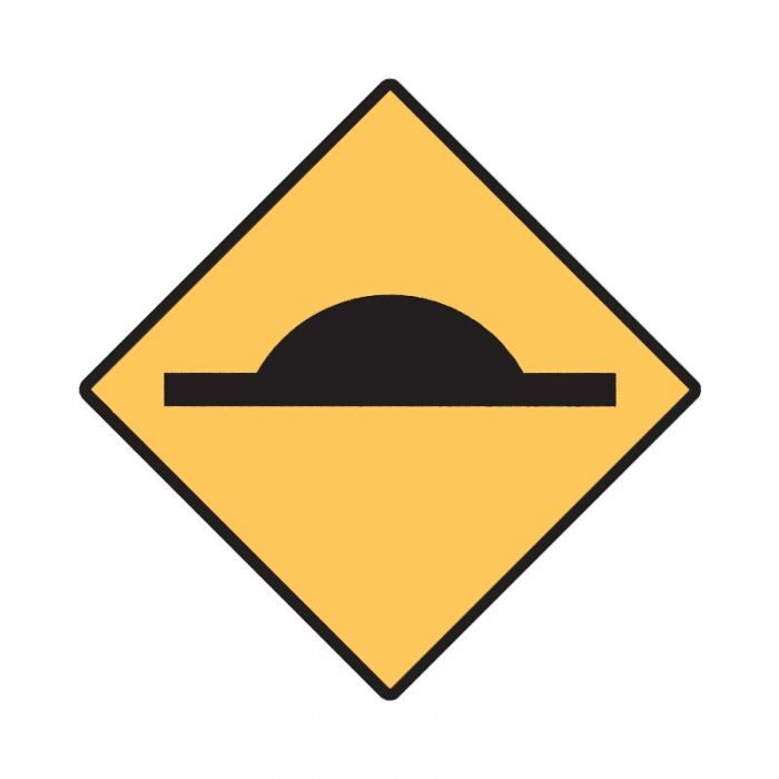 Brady Warning Road Sign - AIMS Industrial Supplies