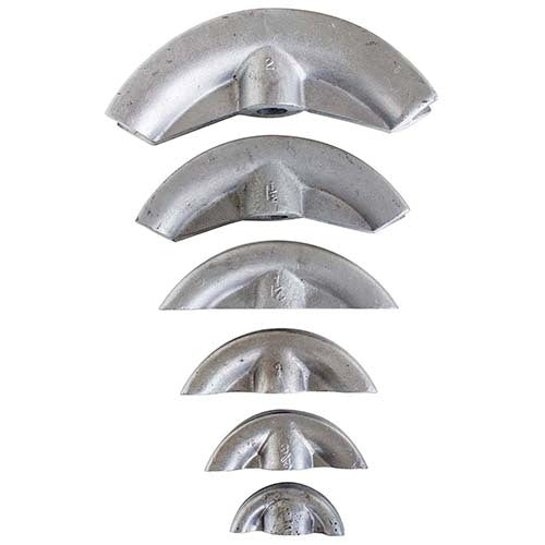 Bramley PB2-E Electric Hydraulic Pipe Bender with Six Formers2